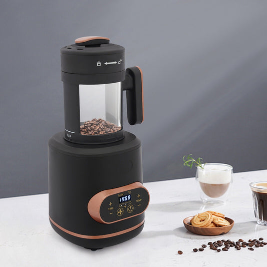TFCFL 100g Coffee Bean Roaster Machine Electric Coffee Bean Baking Roasting Machine 1500W 110V