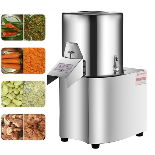 Topchances Electric Vegetable Chopper 600W Commercial Food Processor Machine Stainless Steel Food Grinder