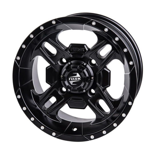 Tusk Impact Complete Front/Rear Wheel Package 1.60 x 21 / 2.15 x 18 Silver Rim/Silver Spoke/Red Hub for Honda CRF250R 2011-2013