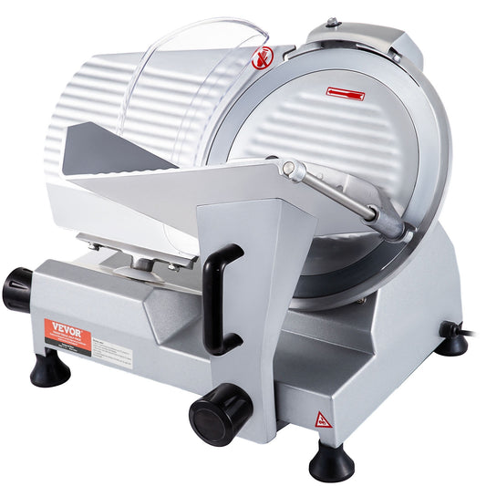 VEVOR 12" Commercial Meat Slicer 320W Electric Deli Slicer for Meat Cheese Bread