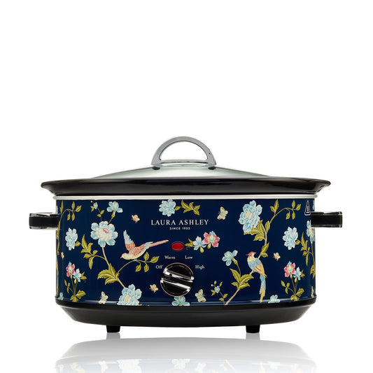 VQ - Laura Ashley 6.5L Slow Cooker - Elveden Navy