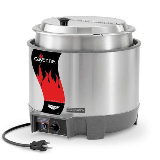 Vollrath - 72009 - Cayenne® 11 Qt Round Countertop Food Warmer Kit