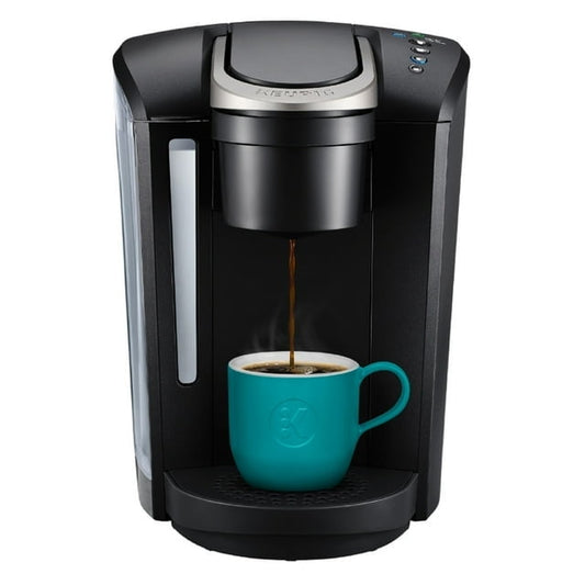 Restored Keurig K-Select Single-Serve K-Cup Pod Coffee Maker with 12oz Brew Size, Strength Control (Matte Black) (Refurbished)