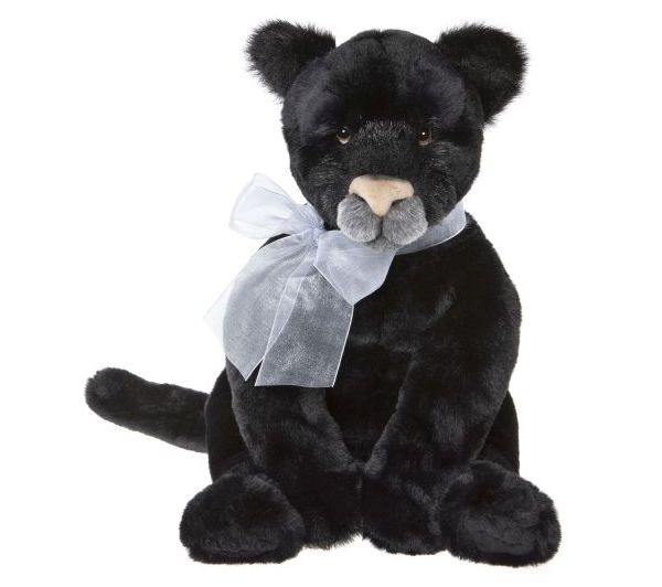 Charlie Bears Silhouette Plush Black Panther