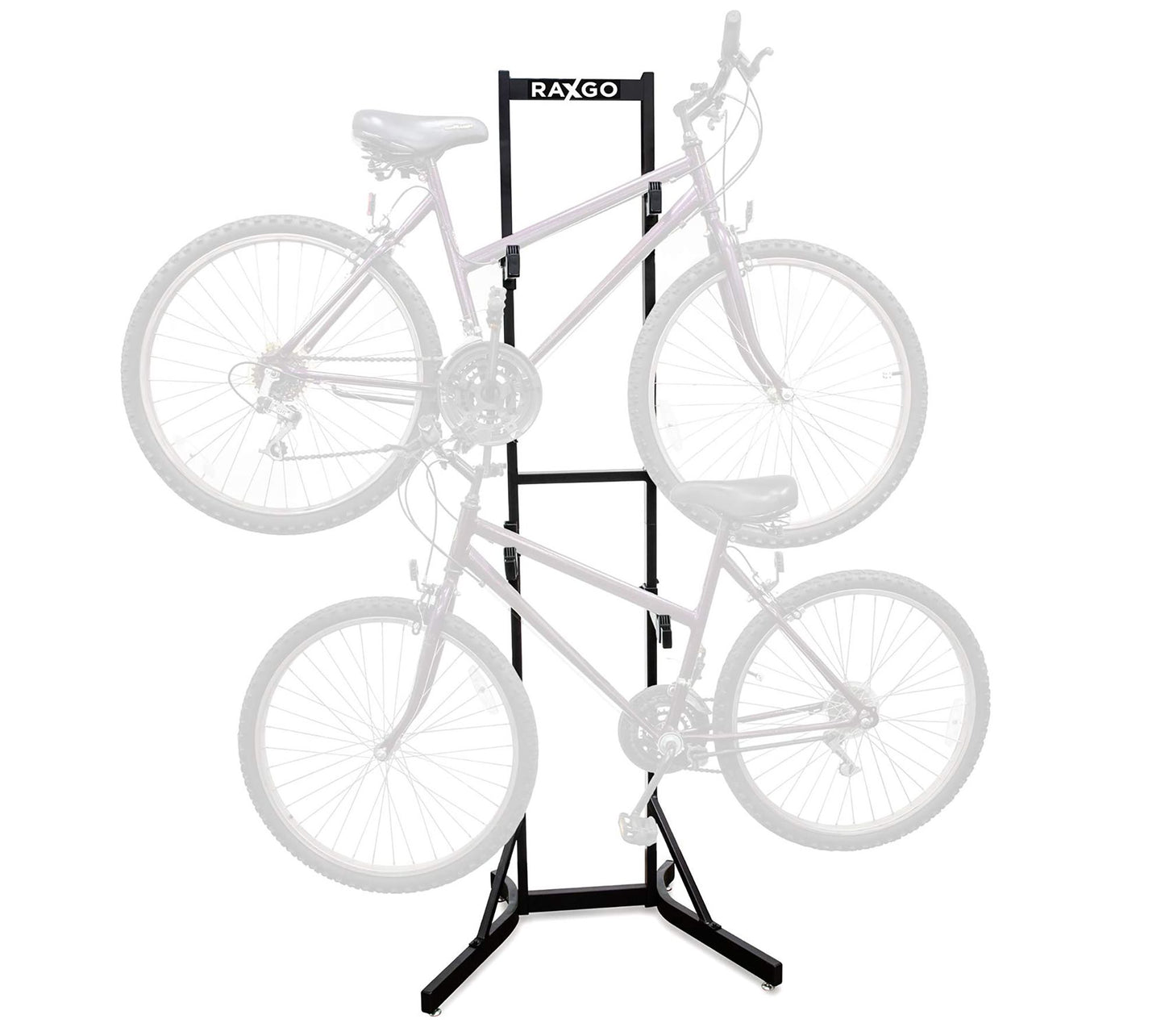 RaxGo 2 Bicycle Free Standing Vertical StorageSteel Rack