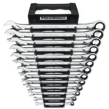 GEARWRENCH XL Ratcheting Combination SAE Wrench Set 13pc 12pt