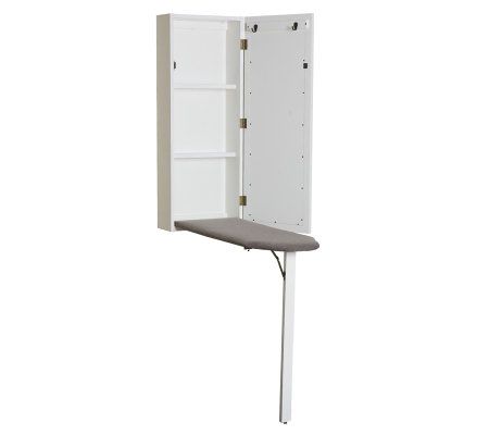 Wall-Mount Ironing Center - White