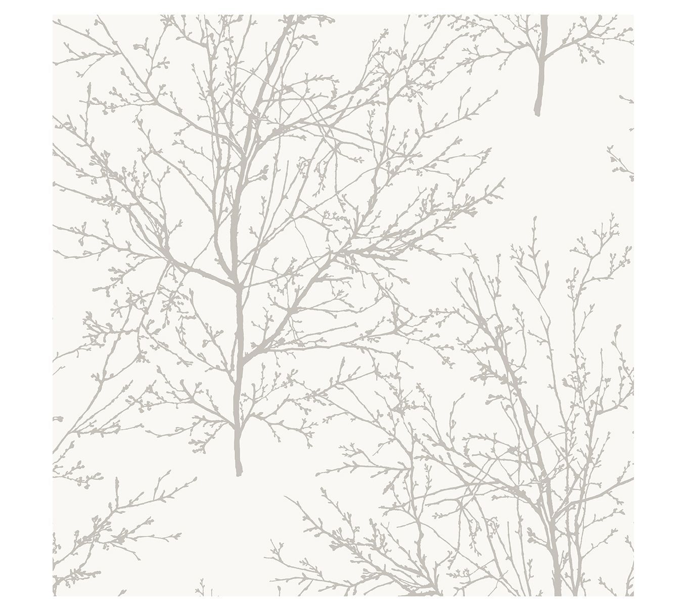 Seabrook Designs Winter Branches Unpasted Wallpaper