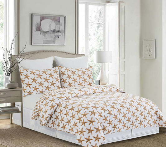 Sandbridge Stars 2-Piece Twin Quilt Set by Valerie