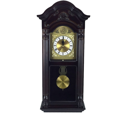 Bedford Clock 25-1/2" Antique Style Chiming Wall Clock