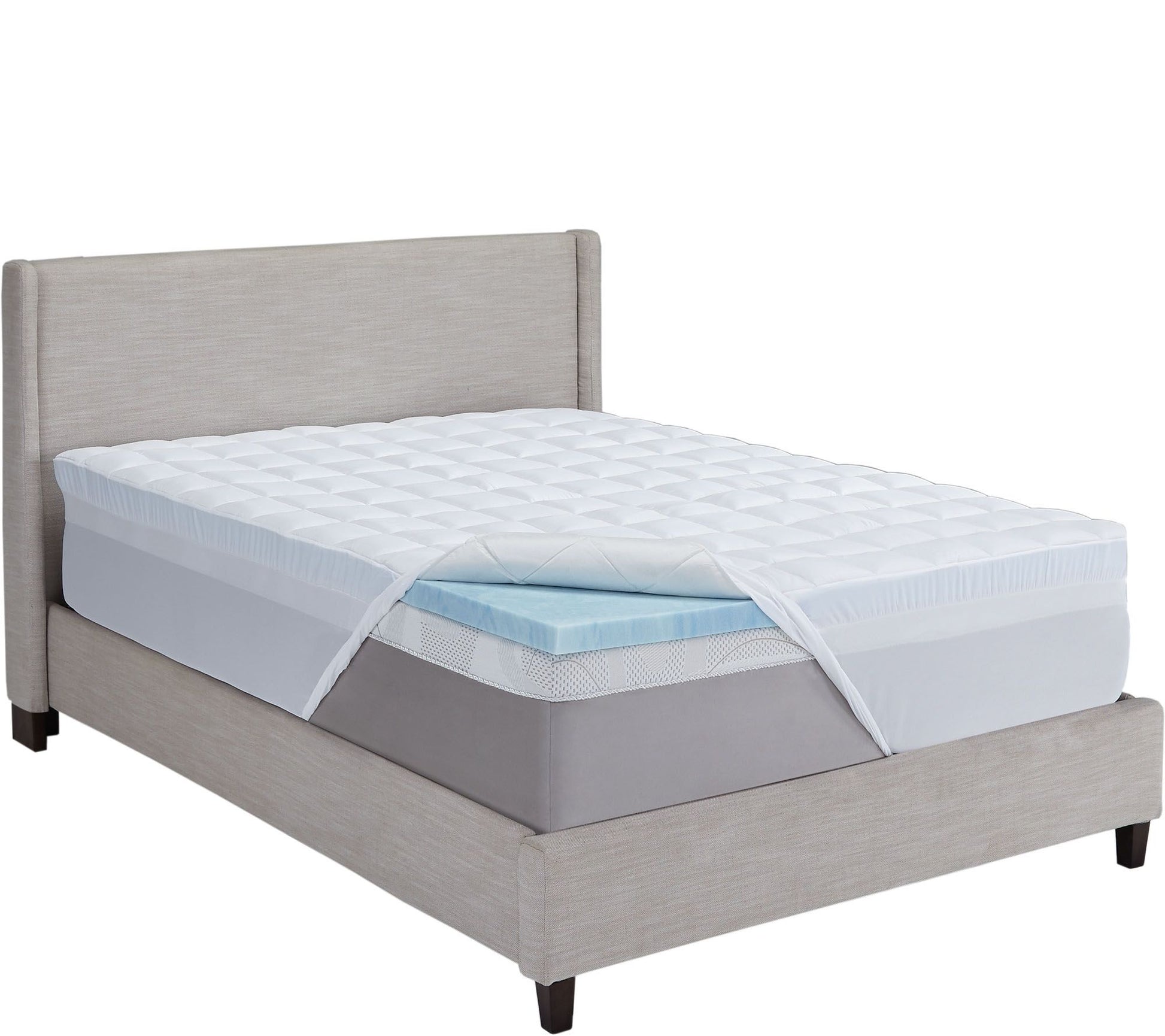 ComforPedic by Beautyrest Foam/Fiber 5.5" TW Topper