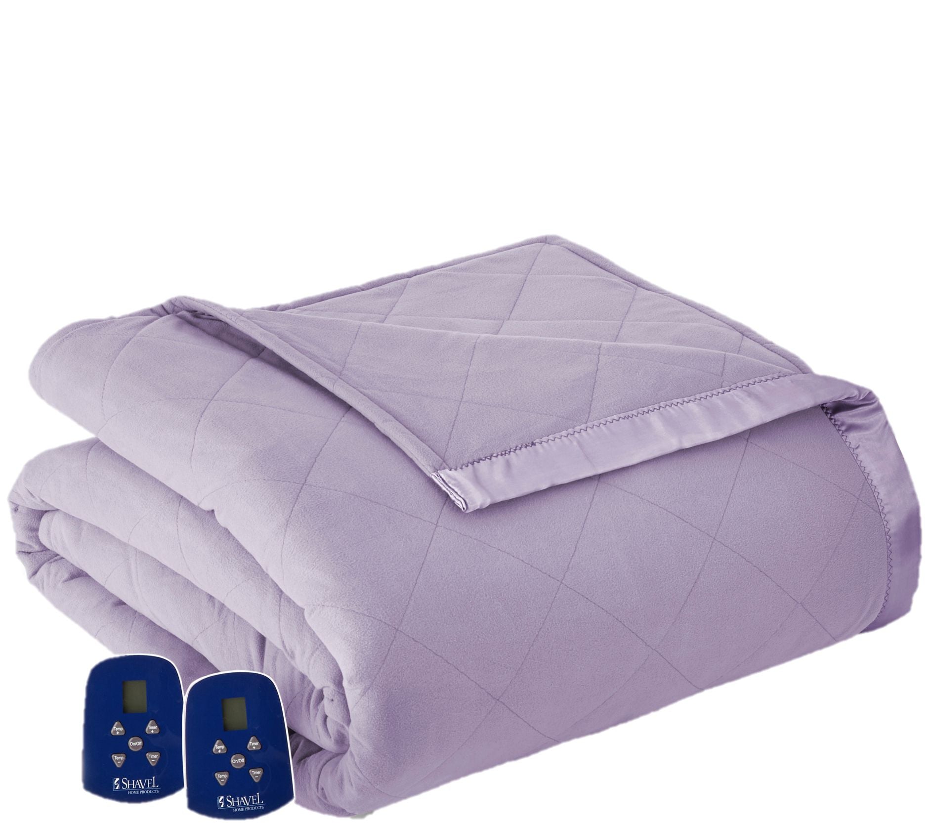 Shavel Micro Flannel Twin Electric Comforter Blanket