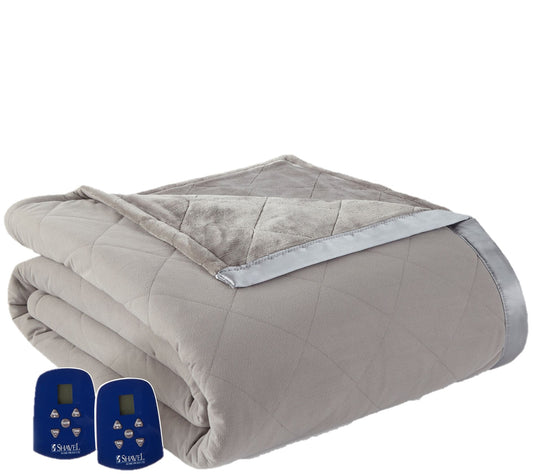 Shavel Micro Flannel Ultra Velvet King Electri  Blanket