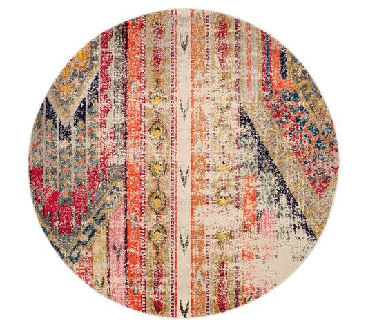 Safavieh Monaco Kolby 6'7" x 6'7" Round Rug