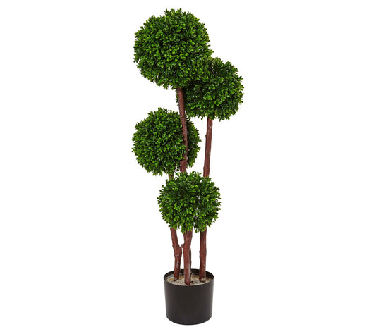 3' Boxwood Topiary Tree by Nearly Natural