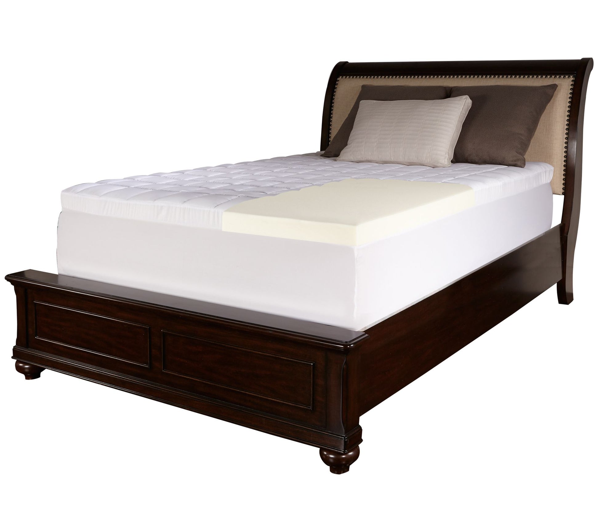 ComforPedic from BeautyRest 4.5" Memory Foam Topper - Twin