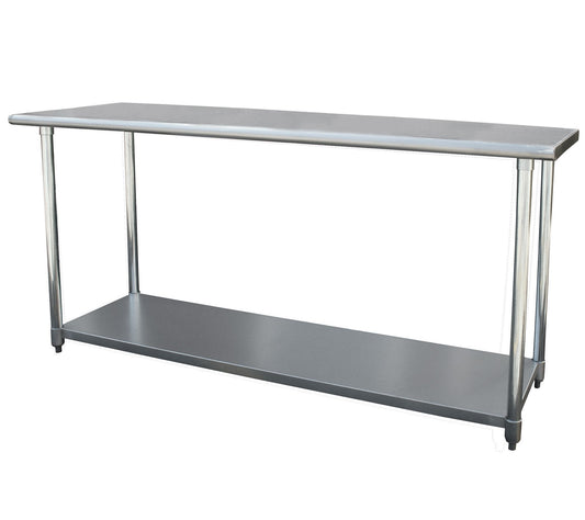 Sportsman Series Stainless Steel Work Table - 24" x 72"