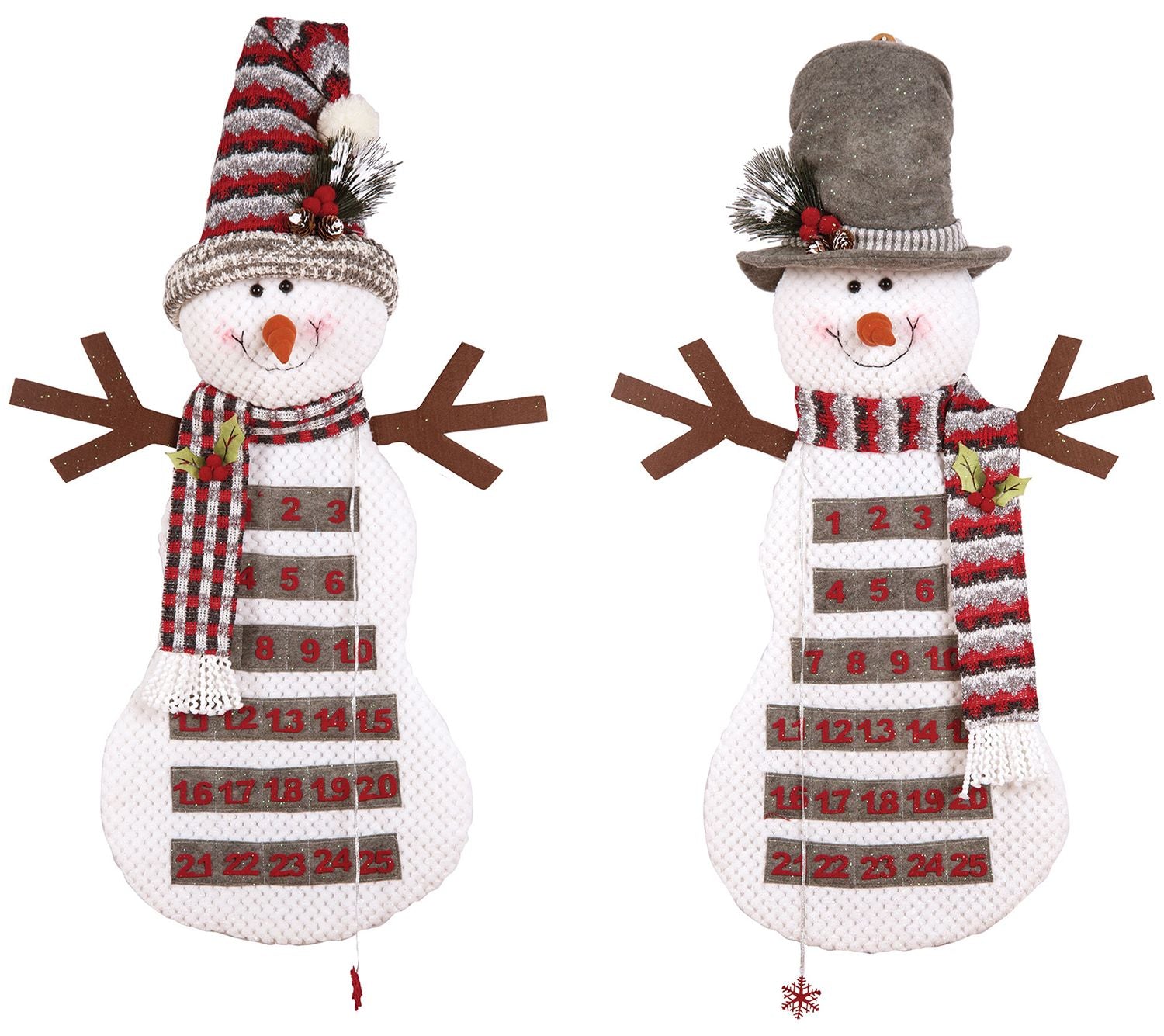 Snowman Advent Calendar A/2 by C&F Home