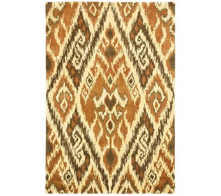 Safavieh Capri Collection Ikat 3' x 5' Wool andViscoseRug