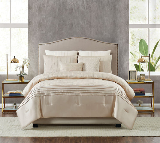 5th Avenue Lux Noelle 7-Piece Queen Comforter Set
