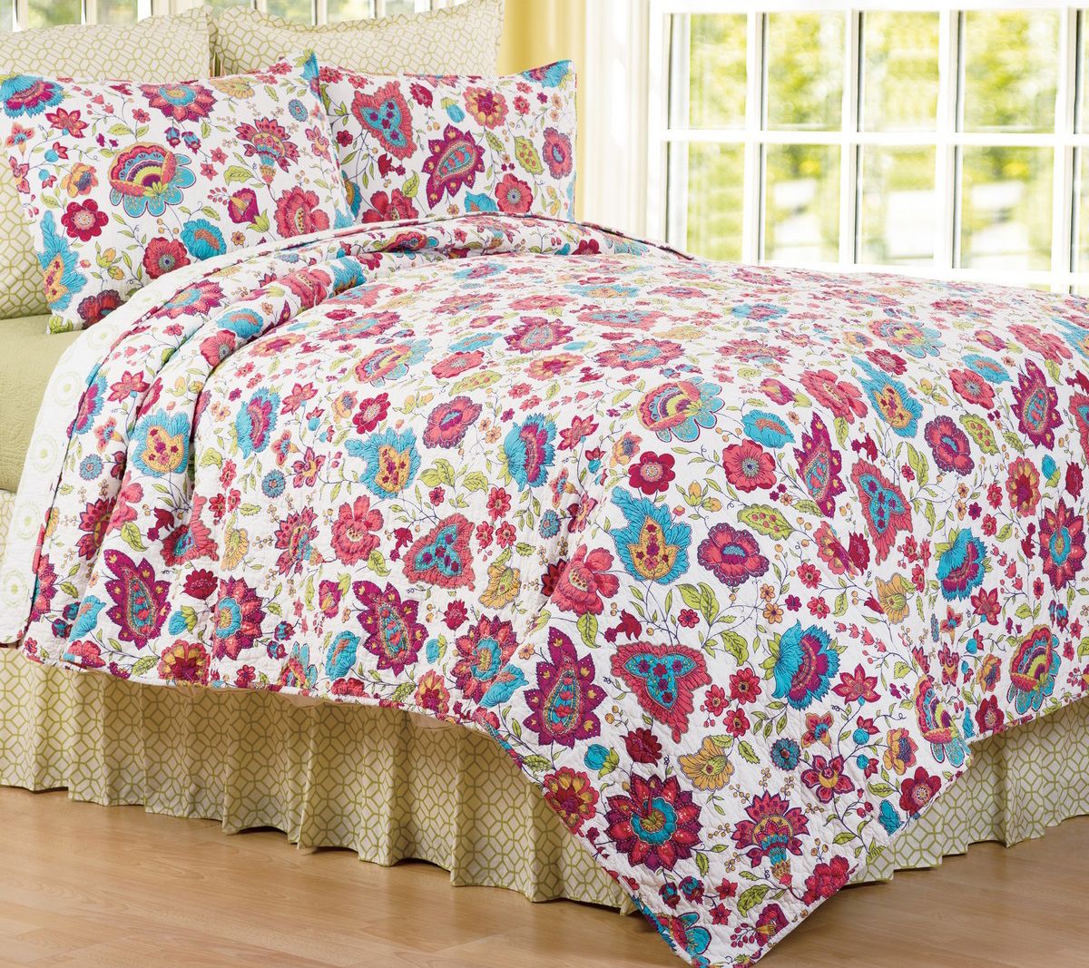 C&F Home Teagan King Quilt Set