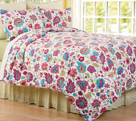 C&F Home Teagan King Quilt Set