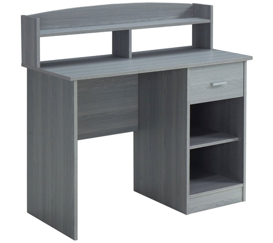 Techni Mobili Modern Office Computer Desk withHutch