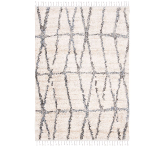 Safavieh Berber Fringe 605 Collection Shag 5'3"x 7'6" Rug