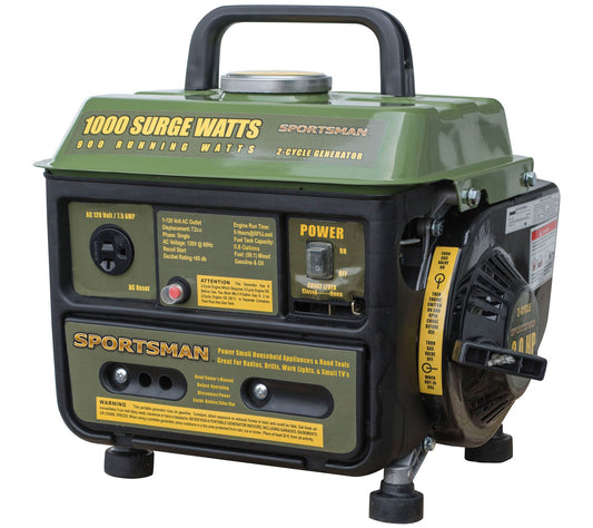Sportsman 1000W Gasoline Powered Portabl e Generator
