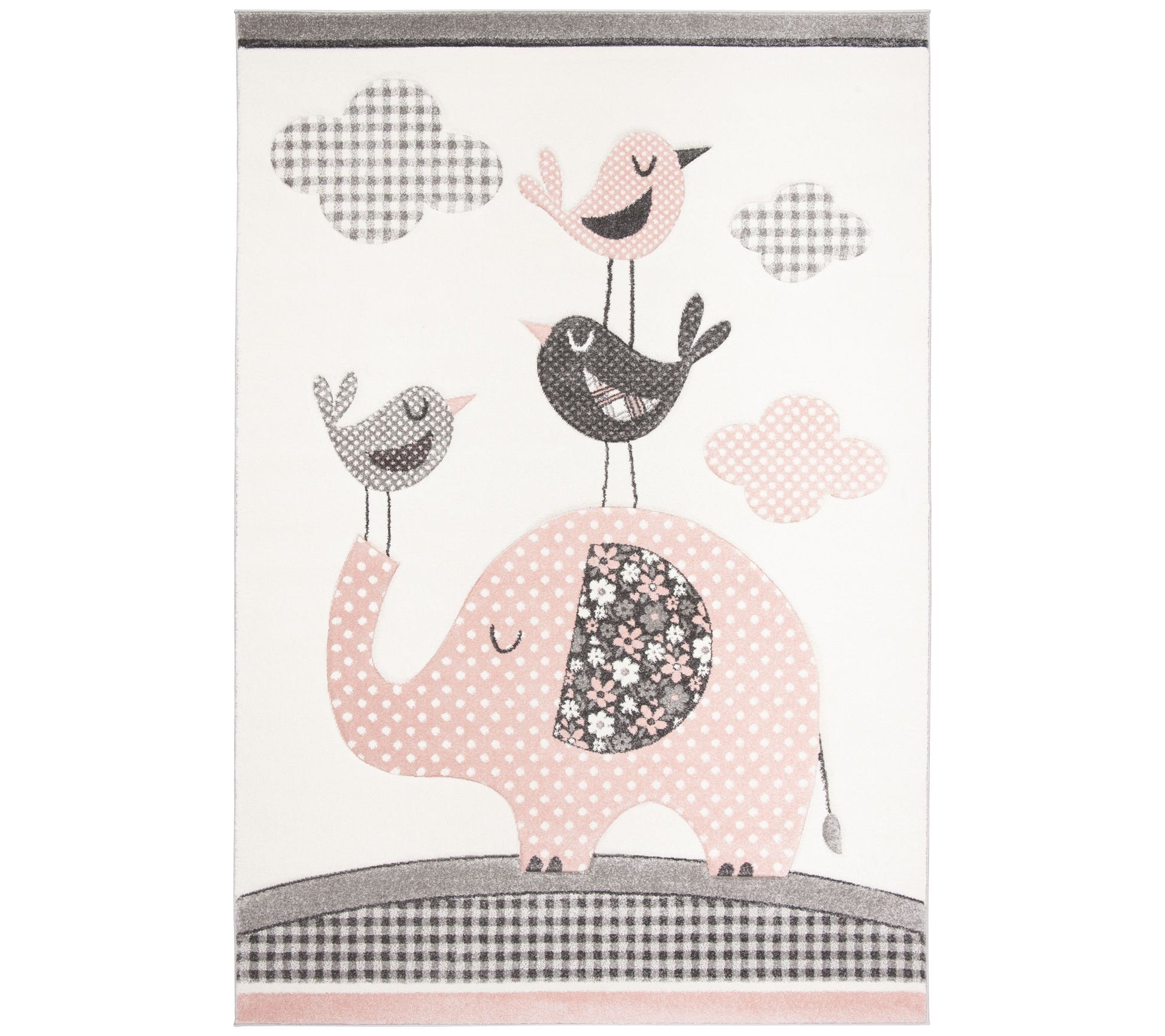 Carousel Kids 127 Collection 6'-7" X 9' Rug