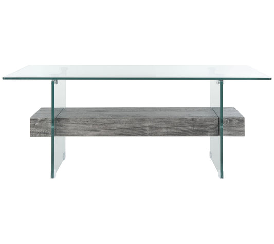 Safavieh Kayley Glass Coffee Table