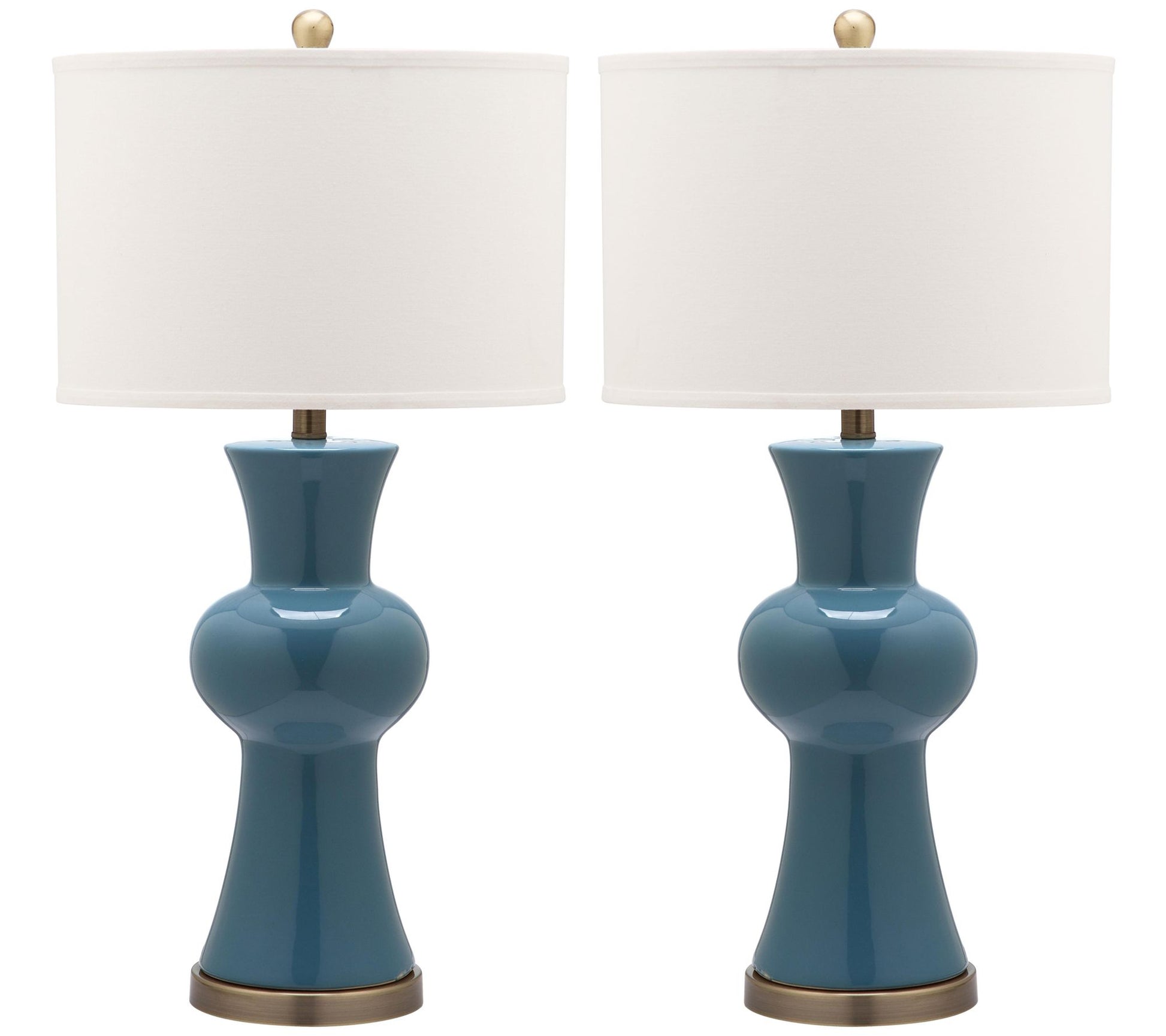 Safavieh Set of 2 Lola Column Lamps