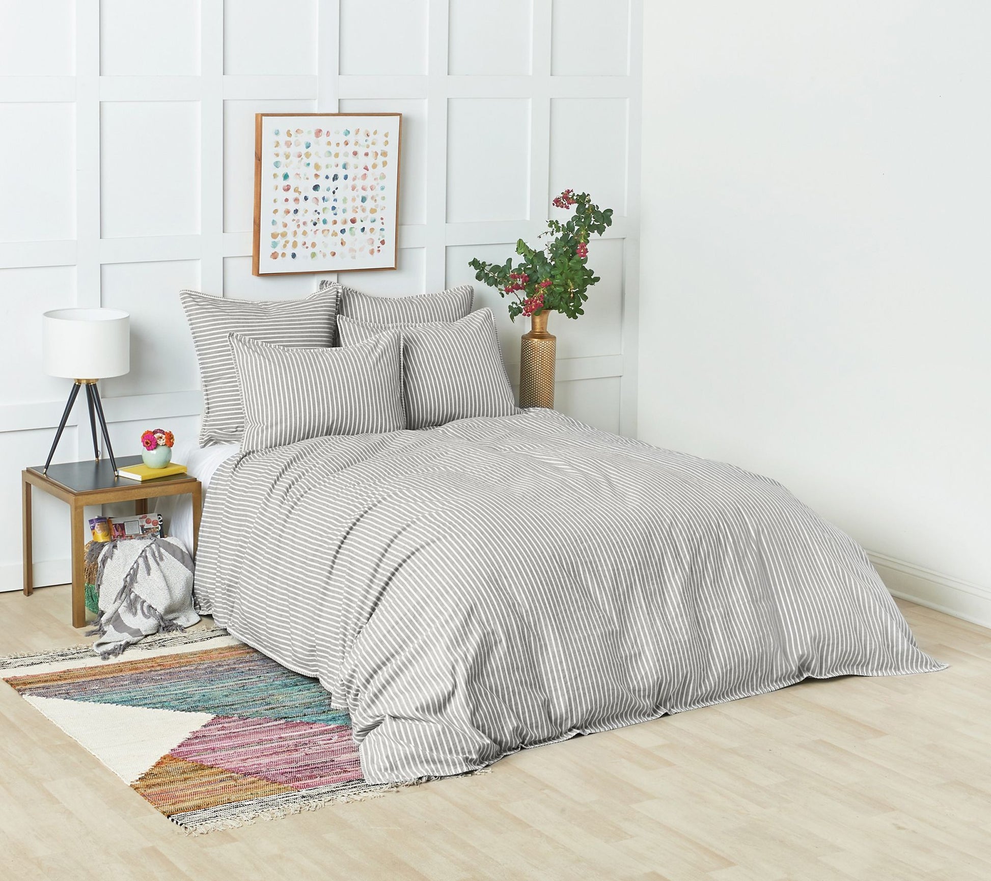 carol&frank Lucas Boulder Queen Duvet Cover