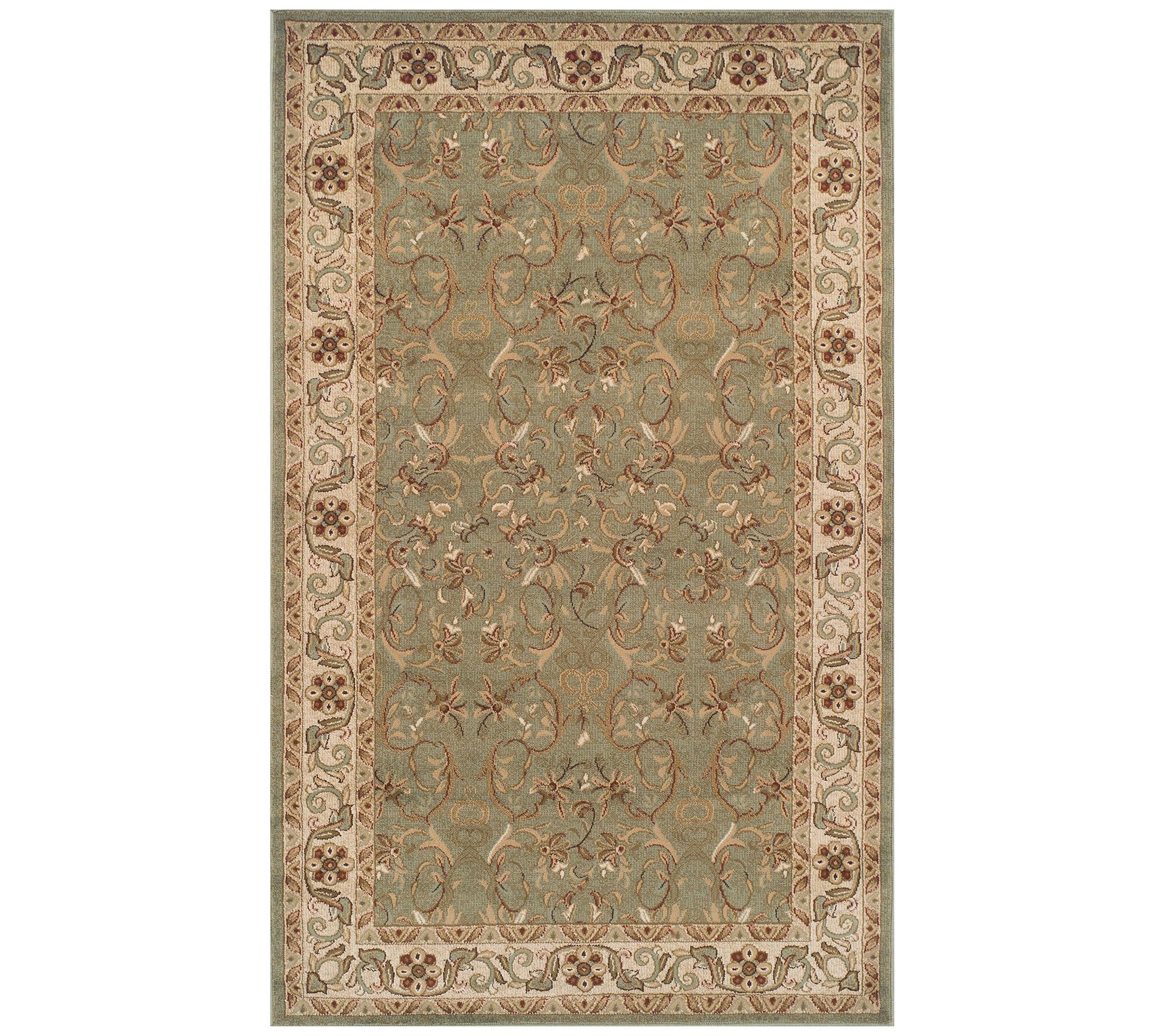 Superior Traditional Floral Scroll Area Rug, 8x10