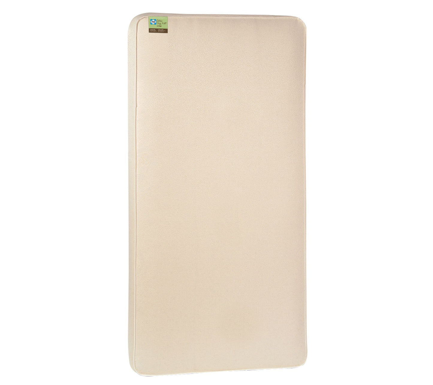 Sealy Cotton Cozy Rest 2-Stage Crib and ToddlerMattress