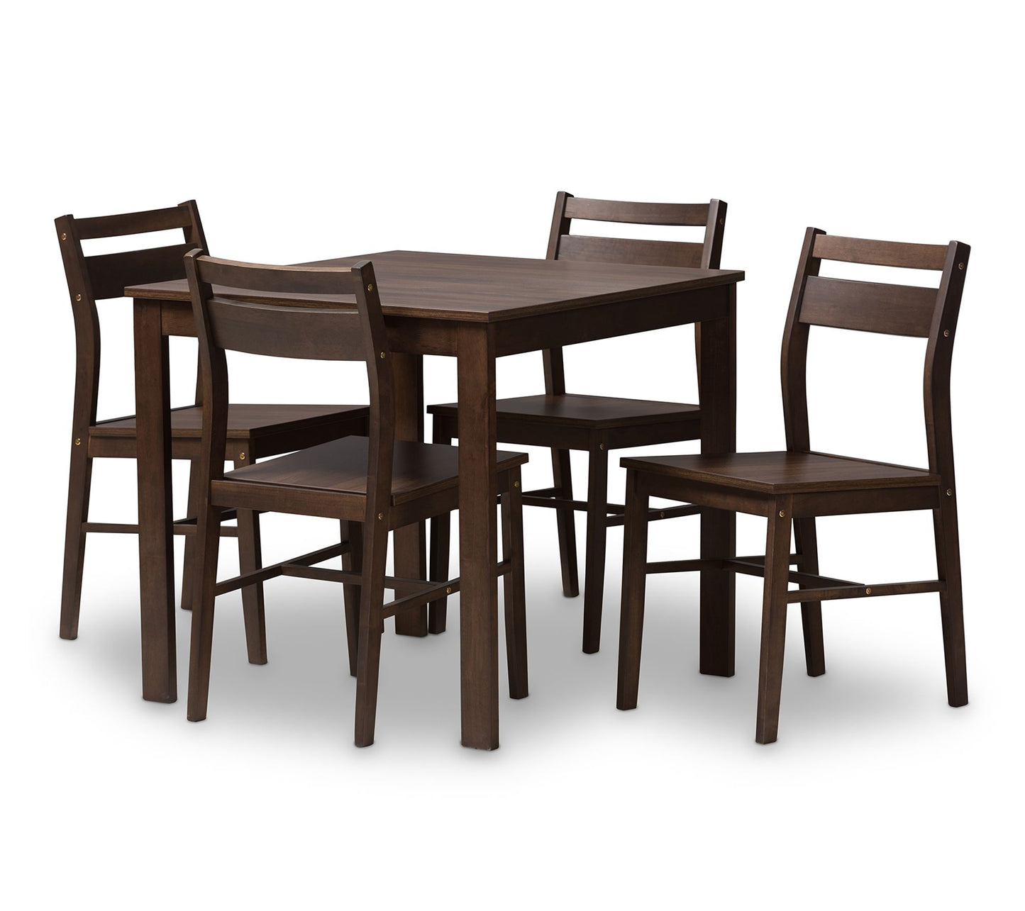 Baxton Studio Lovy Modern and Contemporary 5-Piece Dining Set
