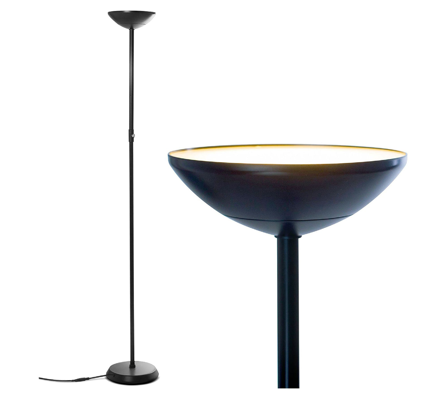 Brightech SkyLite 65"H LED Uplight Torchiere Floor Lamp