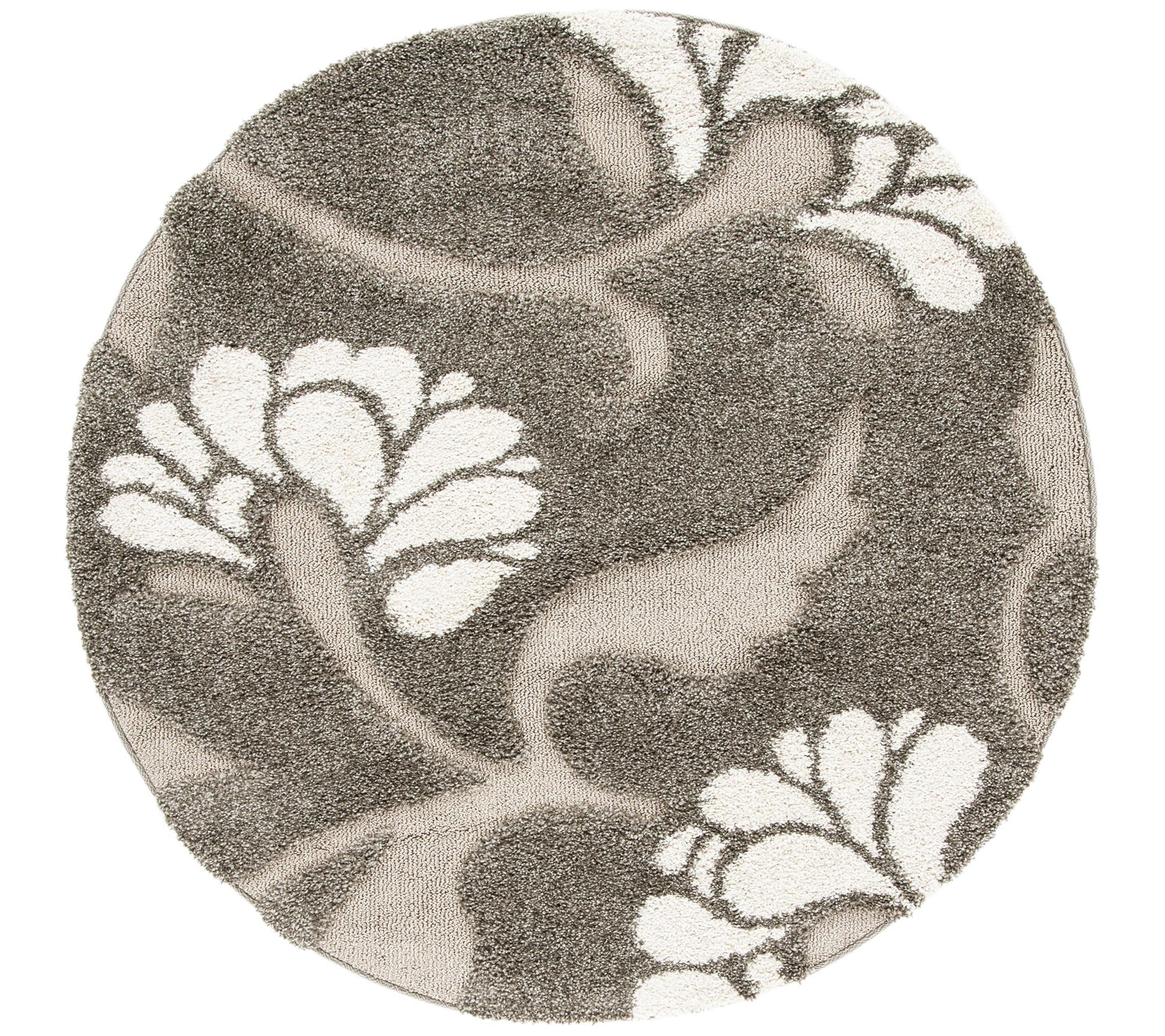 Safavieh Florida Blossom 5' X 5' Round Shag
