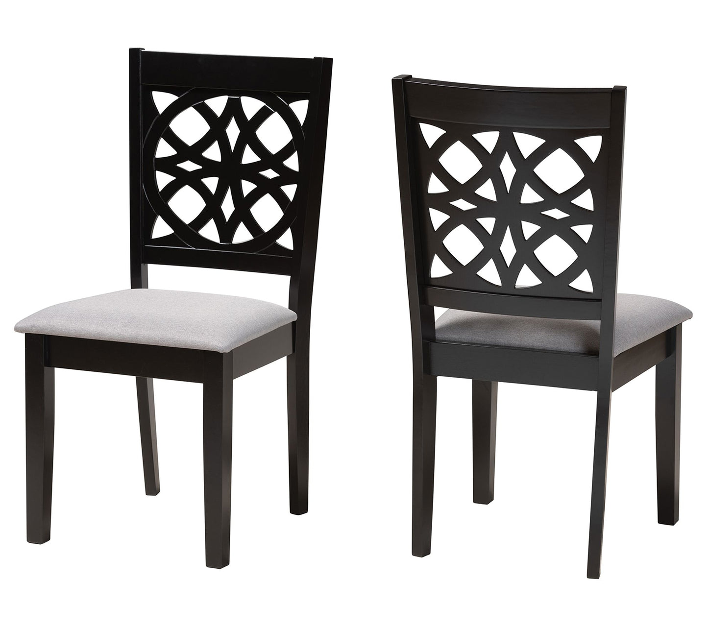 Baxton Studio Abigail Dining Chair set of 2