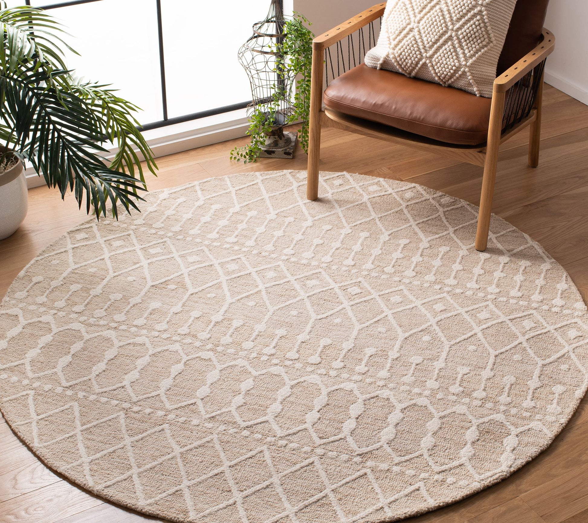 Safavieh Blossom 115 Series 8' X 8' Round