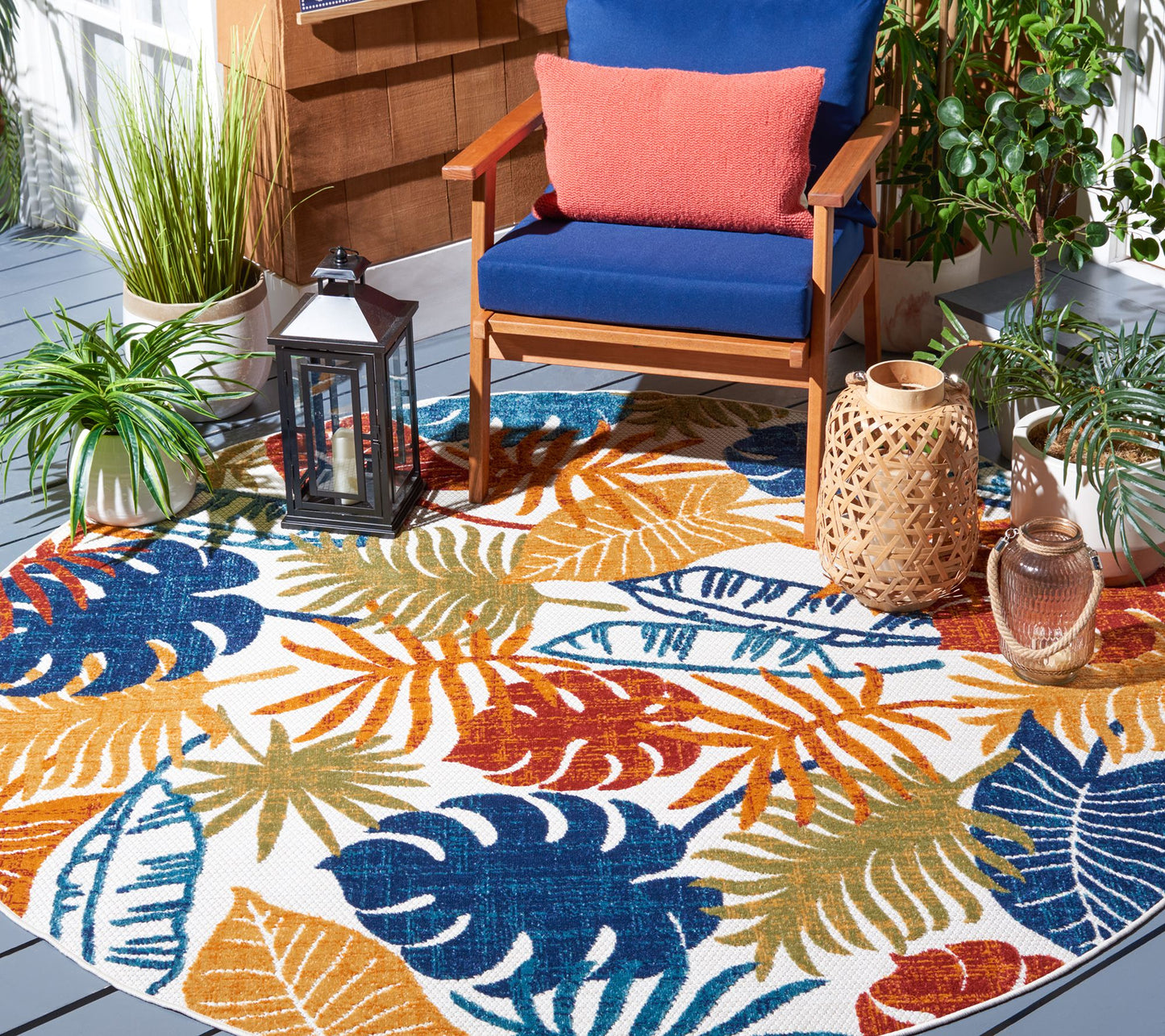 Safavieh Cabana 831 Series 6'7" x 6'7" Round