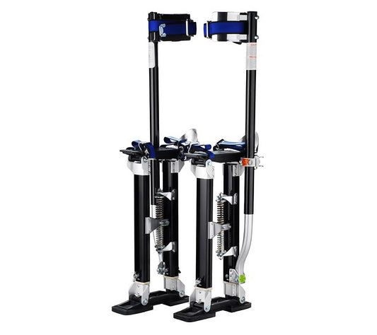 Stalwart Drywal l Stilts 24" - 40" Lightweight Aluminum Stilt