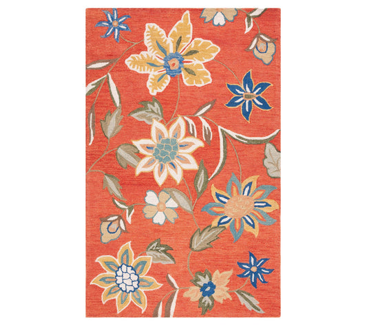 Blossom Collect ion BLM673 5' X 8' Rug by Vale rie