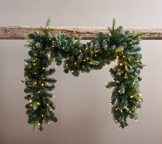 Bethlehem Lights 6' Garland with 4-in-1 Micro LEDs