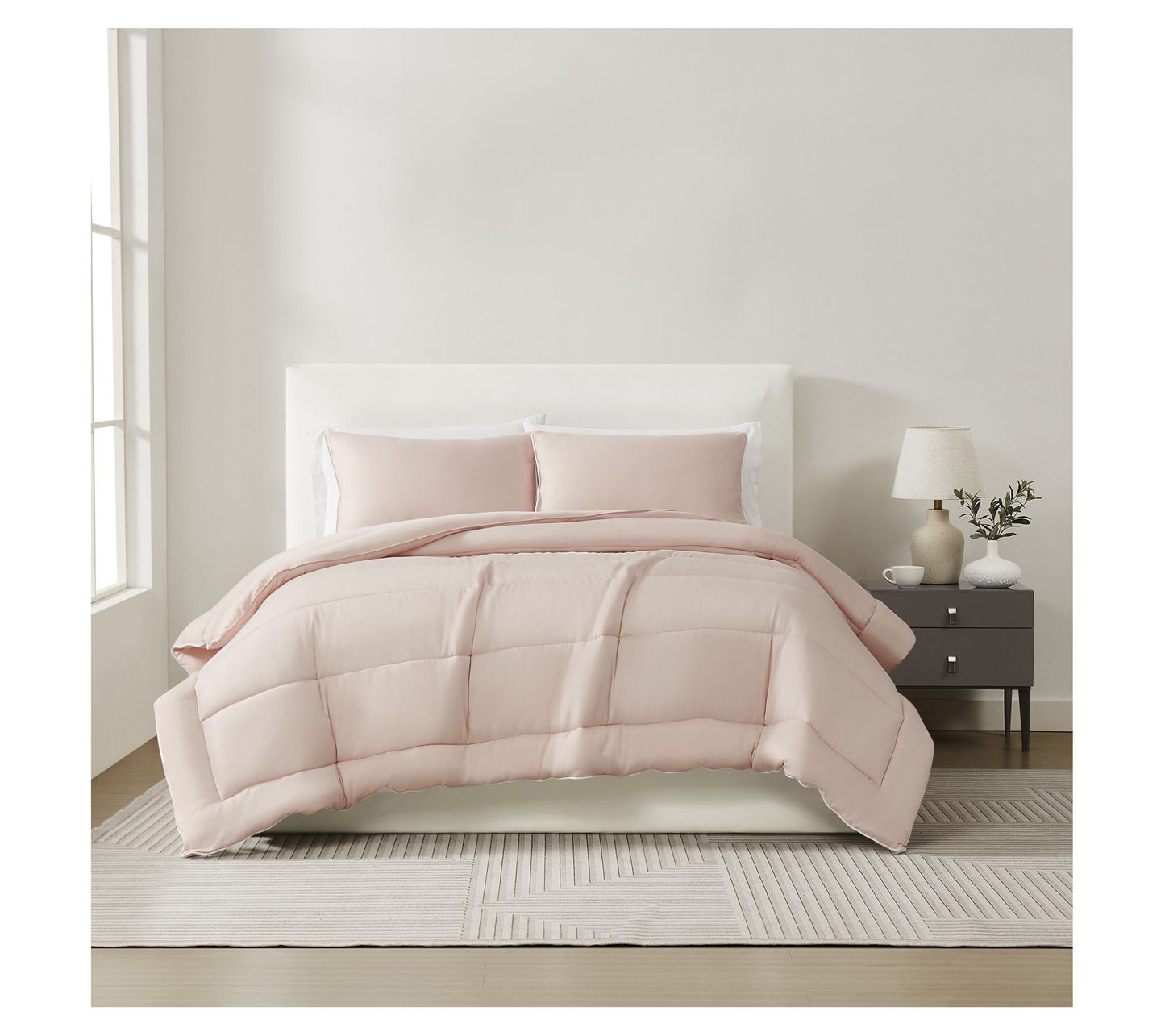 Christian Siriano NY Cotton Sateen F/Q 3pc Comforter Set