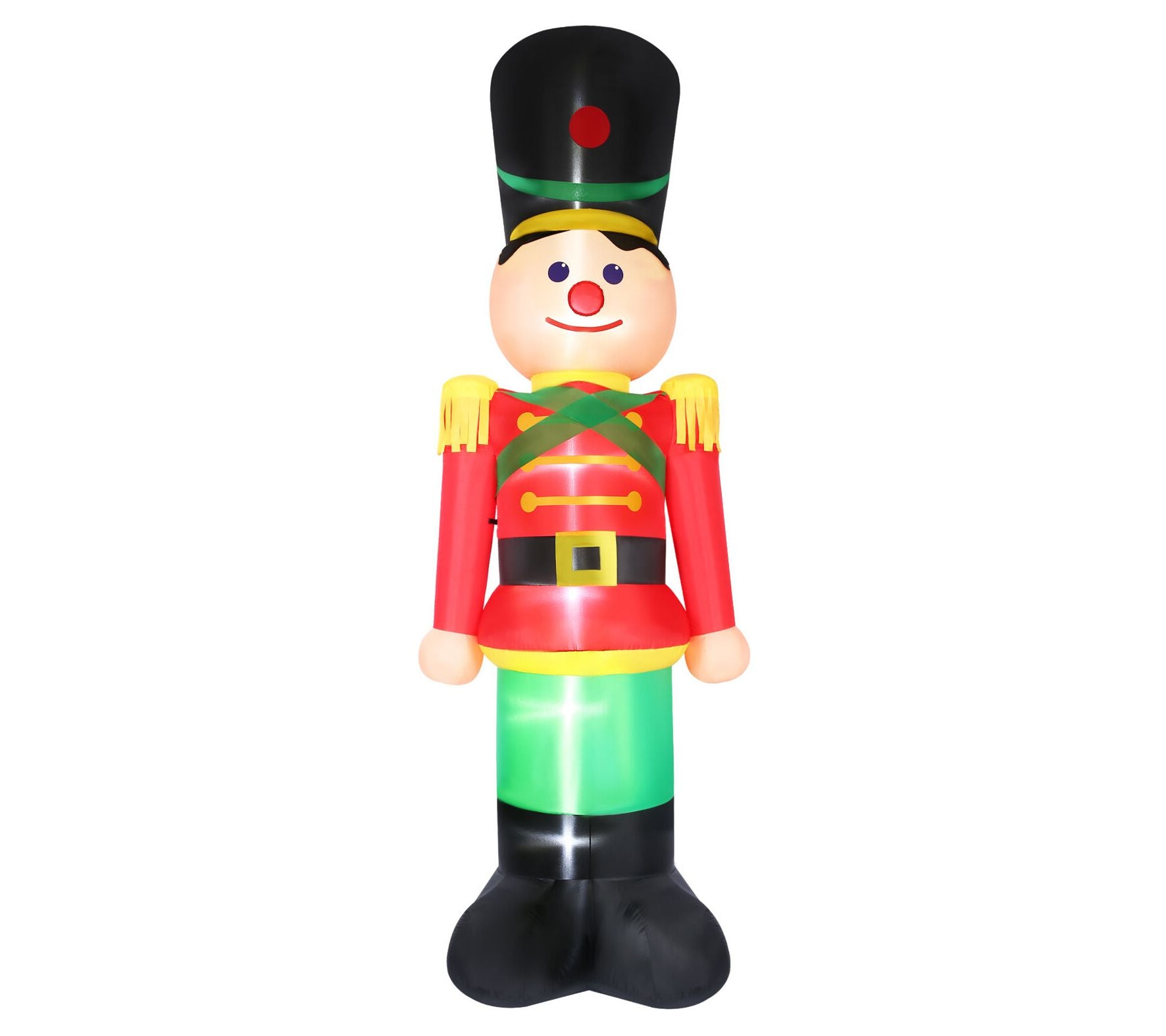 Fraser Hill Farm 12-Ft. Tall Prelit NutcrackerInflatable