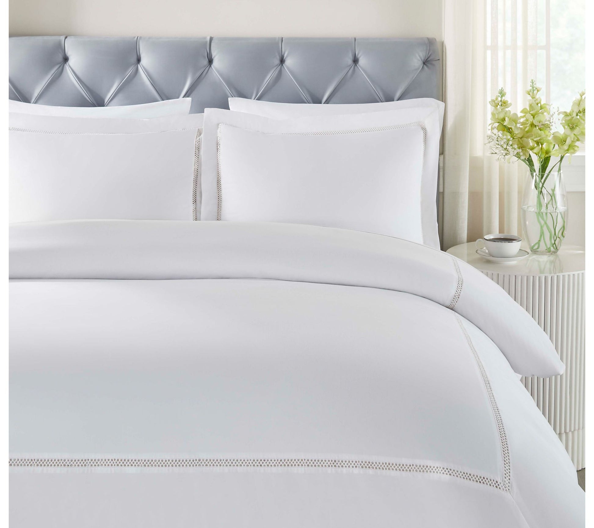 Superior Riverton Cotton Duvet Cover Set, King/Cal King