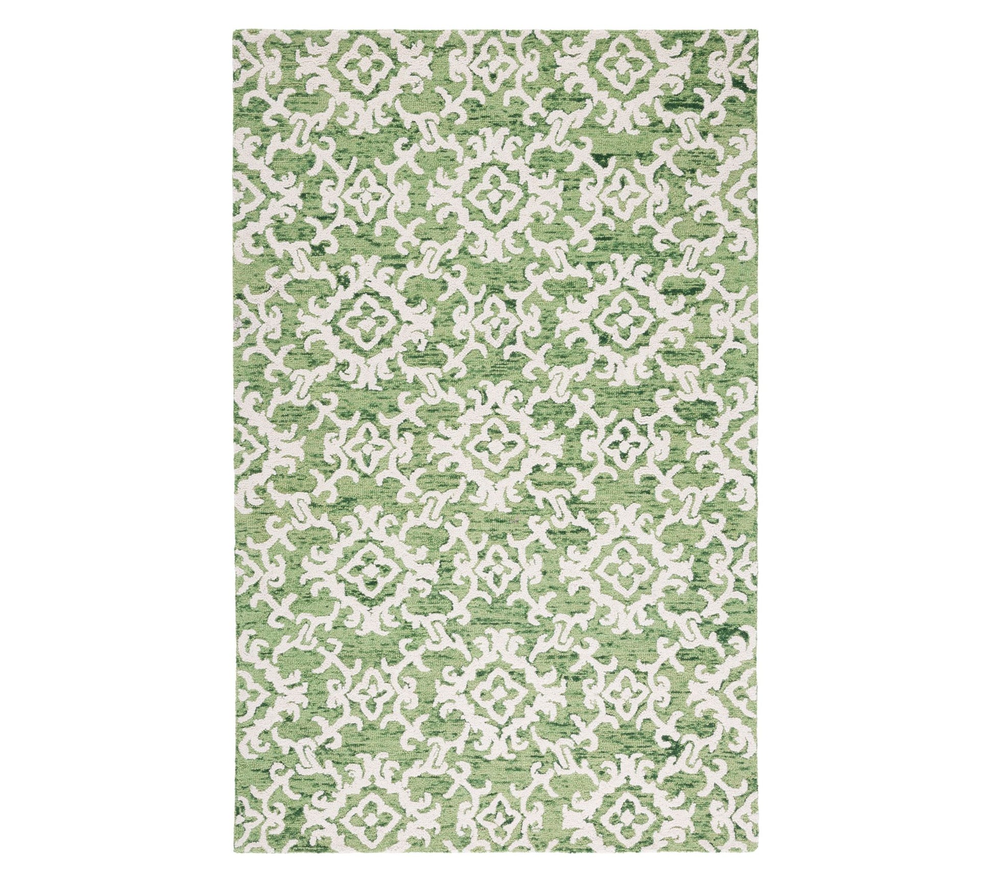 Blossom 104 Hand Tufted Wool 4' x 6' Rug by Valerie