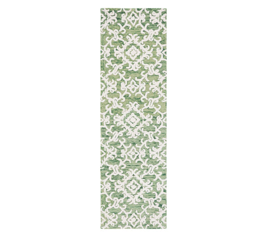 Blossom 104 Hand Tufted Wool 2'-3" x 8' Rug byValerie