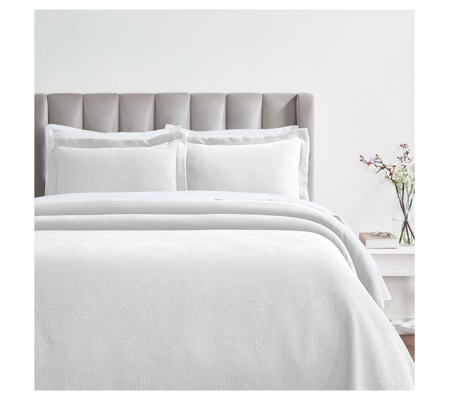 Superior Peploi Cotton Bedspread and Sham Set,Full